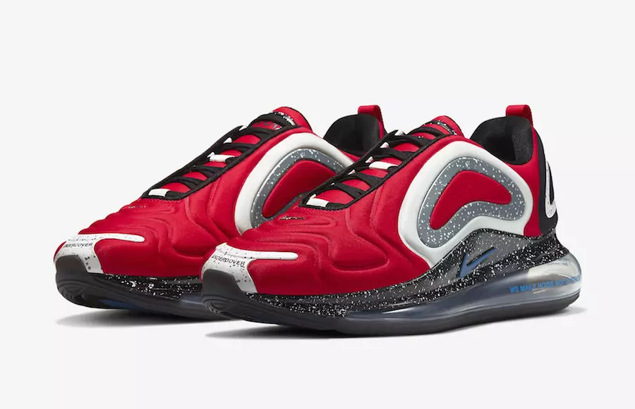 Undercover Nike Air Max 720 Red CN2408-600 Data tar-Rilaxx