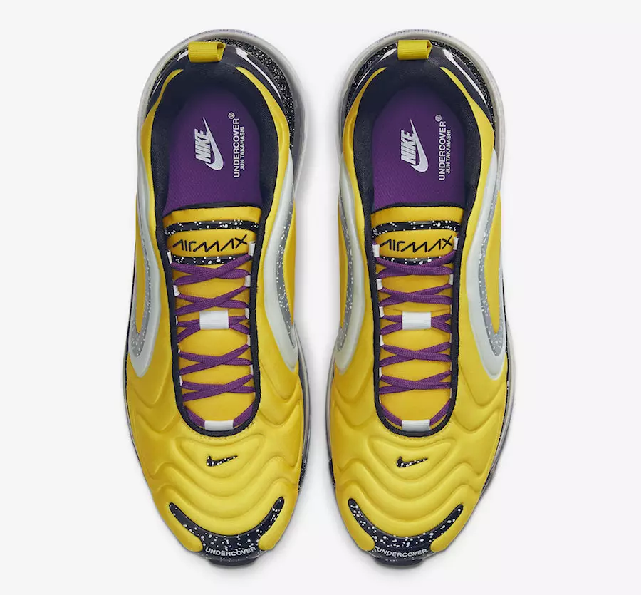 תאריך יציאה סמוי Nike Air Max 720 Yellow CN2408-700