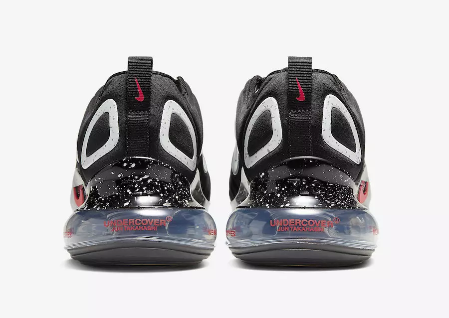 Undercover Nike Air Max 720 Black CN2408-001 Išleidimo data