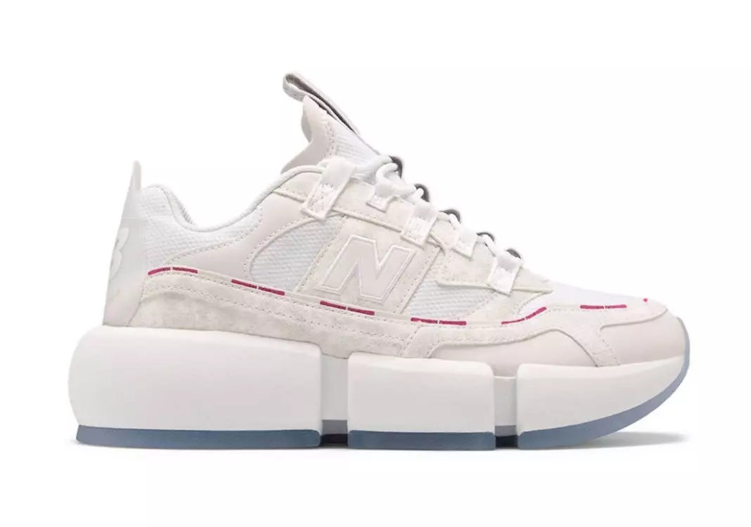 Jaden Smith New Balance Vision Racer White Pink Ngày phát hành