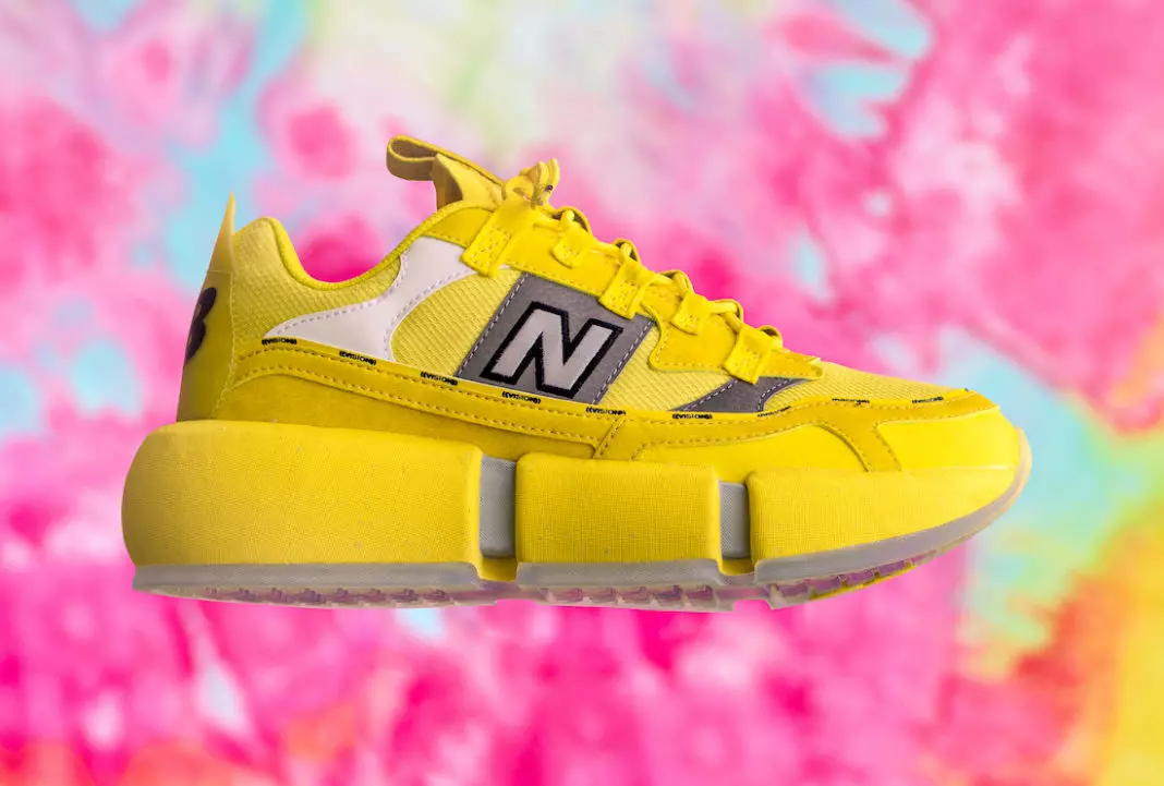 Jaden Smith New Balance Vision Racer Sunflower Yellow Išleidimo data