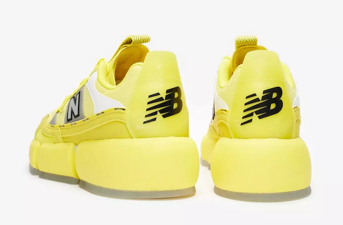 Jaden Smith New Balance Vision Racer sárga Megjelenés dátuma