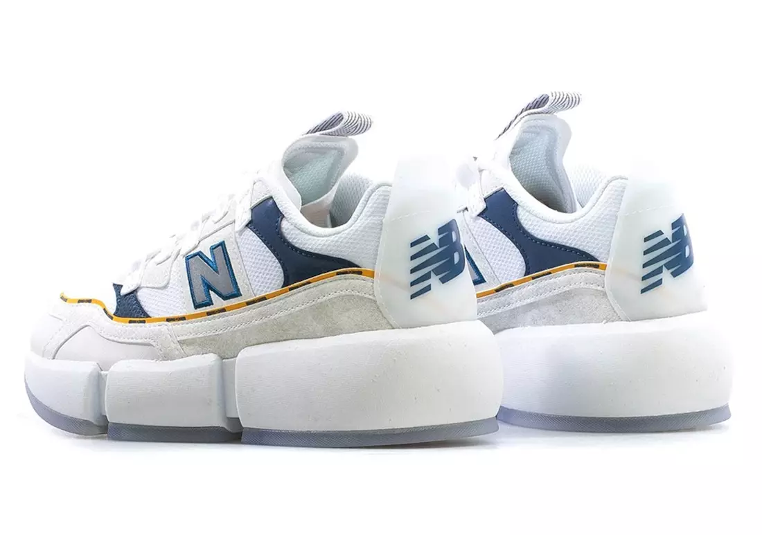 Jaden Smith New Balance Vision Racer White Navy გამოშვების თარიღი