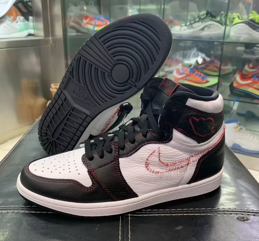 Air Jordan 1 Defiant White Black Gym Red Tour Сары CD6579-071 Шығарылым күні