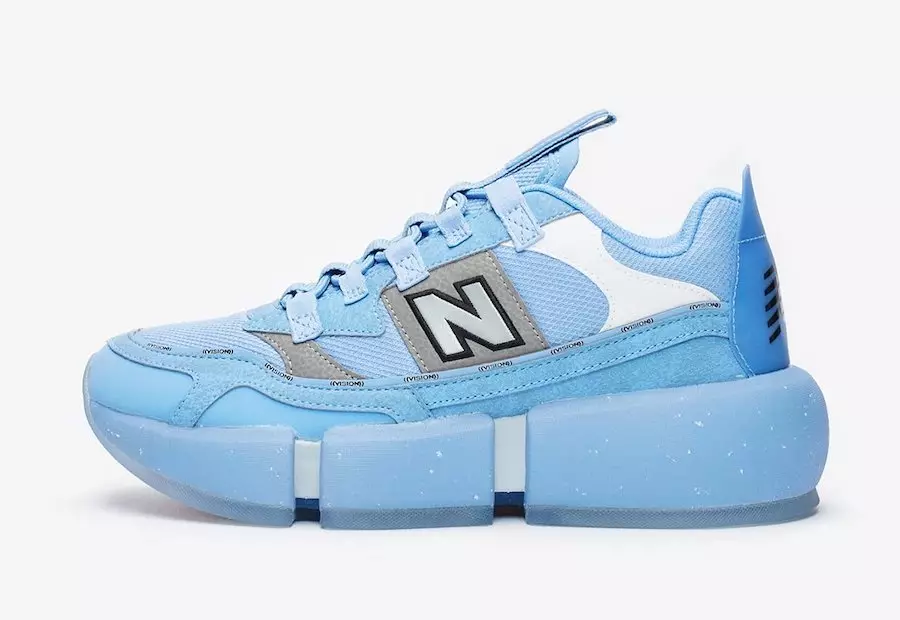 Jaden Smith New Balance Vision Racer Wavy Baby Blue Išleidimo data