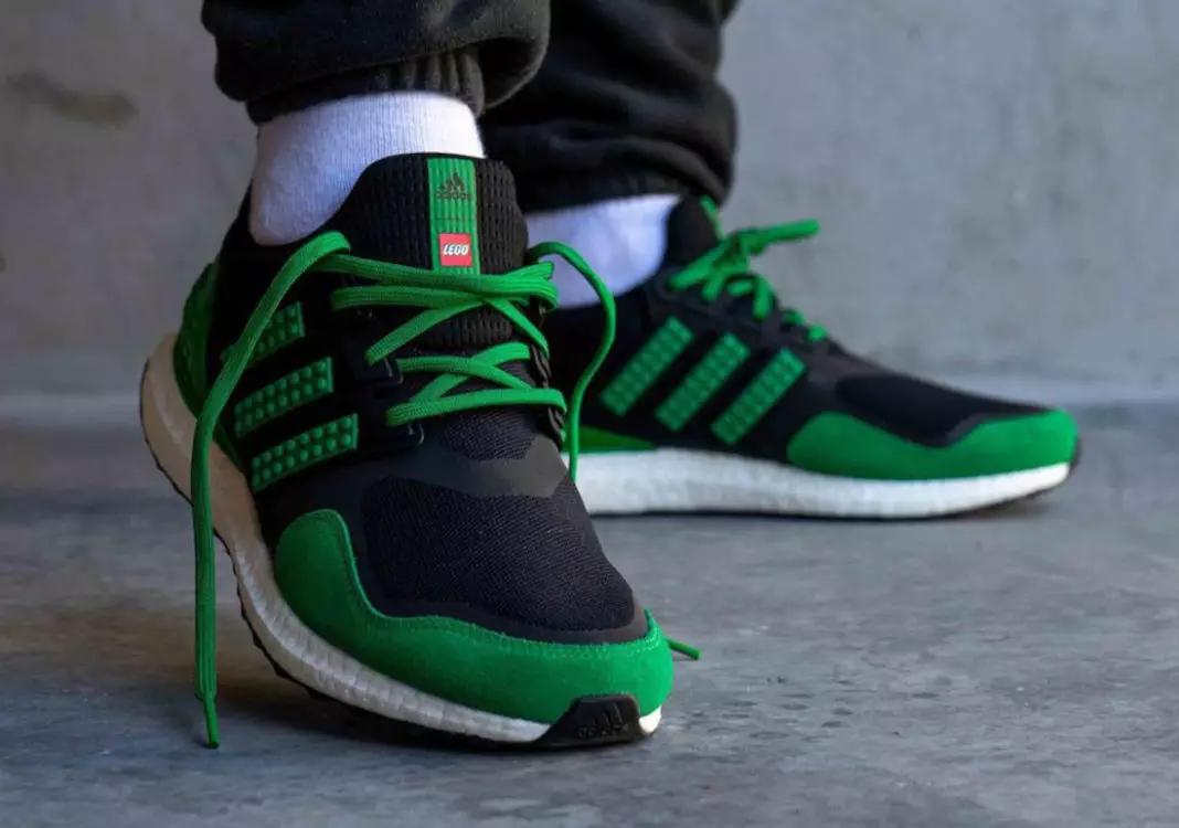 LEGO adidas Ultra Boost Qara Yaşıl Çıxış Tarixi