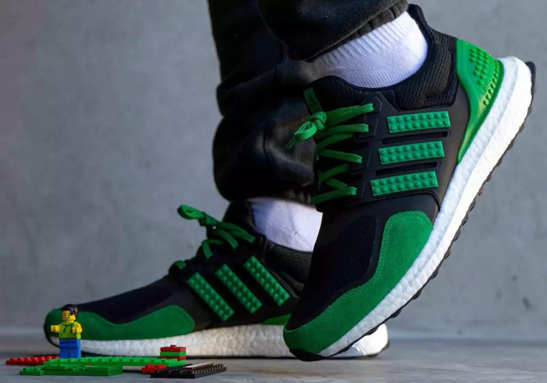 LEGO adidas Ultra Boost Black Green Թողարկման ամսաթիվ