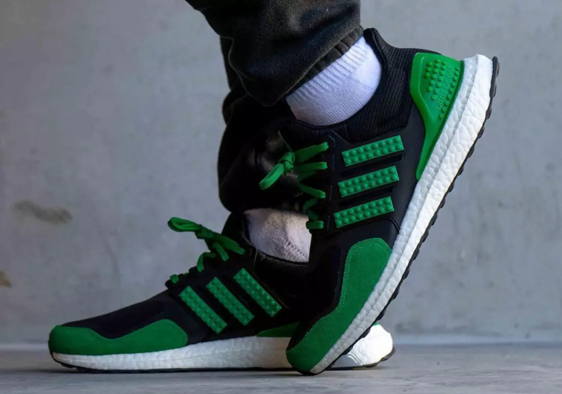 LEGO adidas Ultra Boost Black Green Дата на издаване