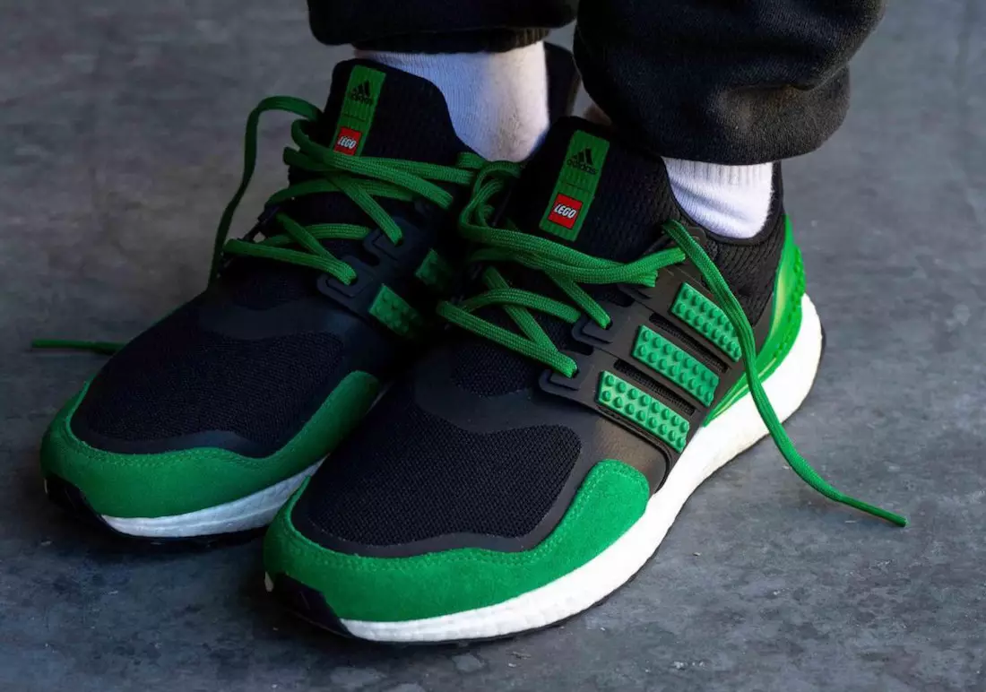 LEGO adidas Ultra Boost Black Green Tarikh Tayangan