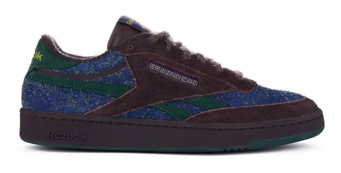 Санаи барориши Brain Dead Reebok Club C Revenge Purple Abyss Dark Forest GX9593