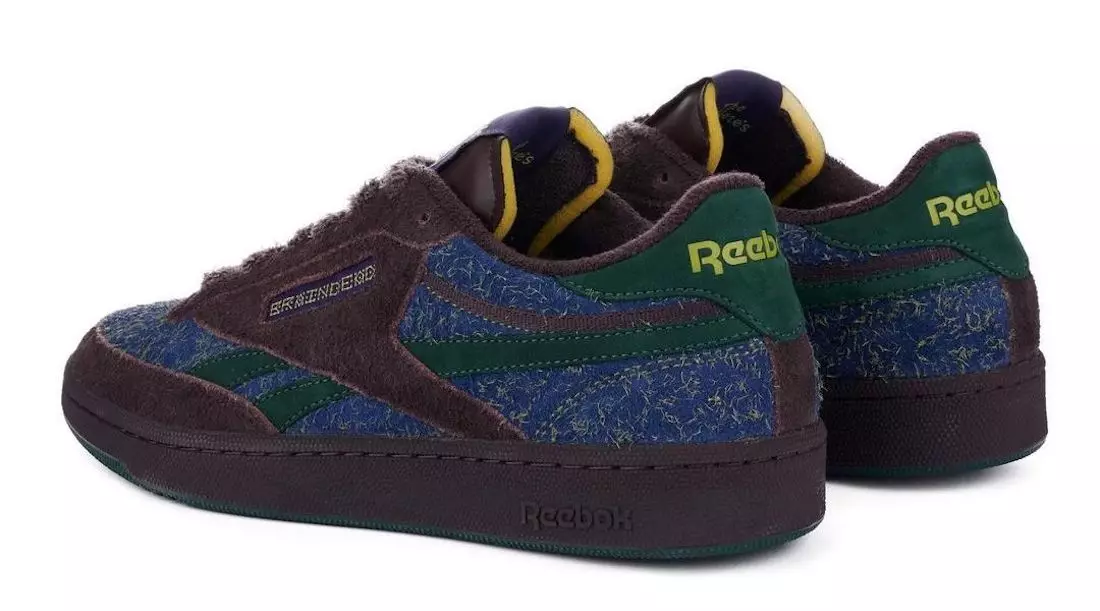 Brain Dead Reebok Club C Revenge Purple Abyss Dark Forest GX9593 Tarikh Tayangan