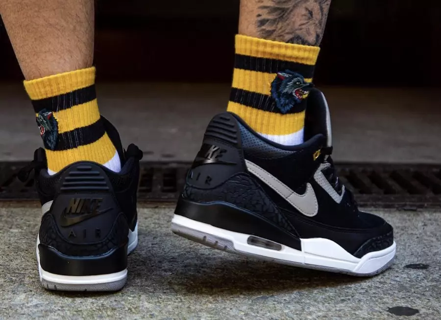 Air Jordan 3 Tinker Black Cement CK4348-007 2019 On-Foot Data lansării