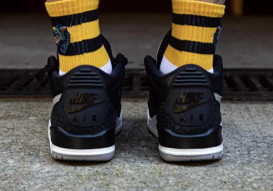 Air Jordan 3 Tinker Black Cement CK4348-007 2019 တွင် ခြေဖဝါးဖြင့် ဖြန့်ချိမည့်ရက်စွဲ