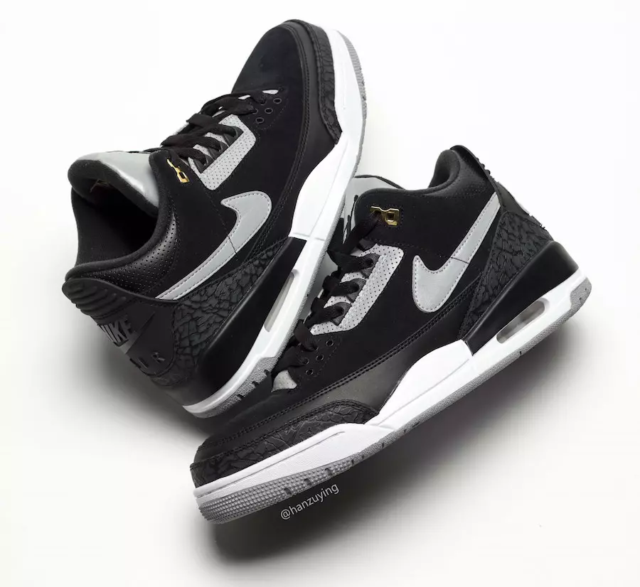 Air Jordan 3 Tinker Black Cement Datum vydání CK4348-007