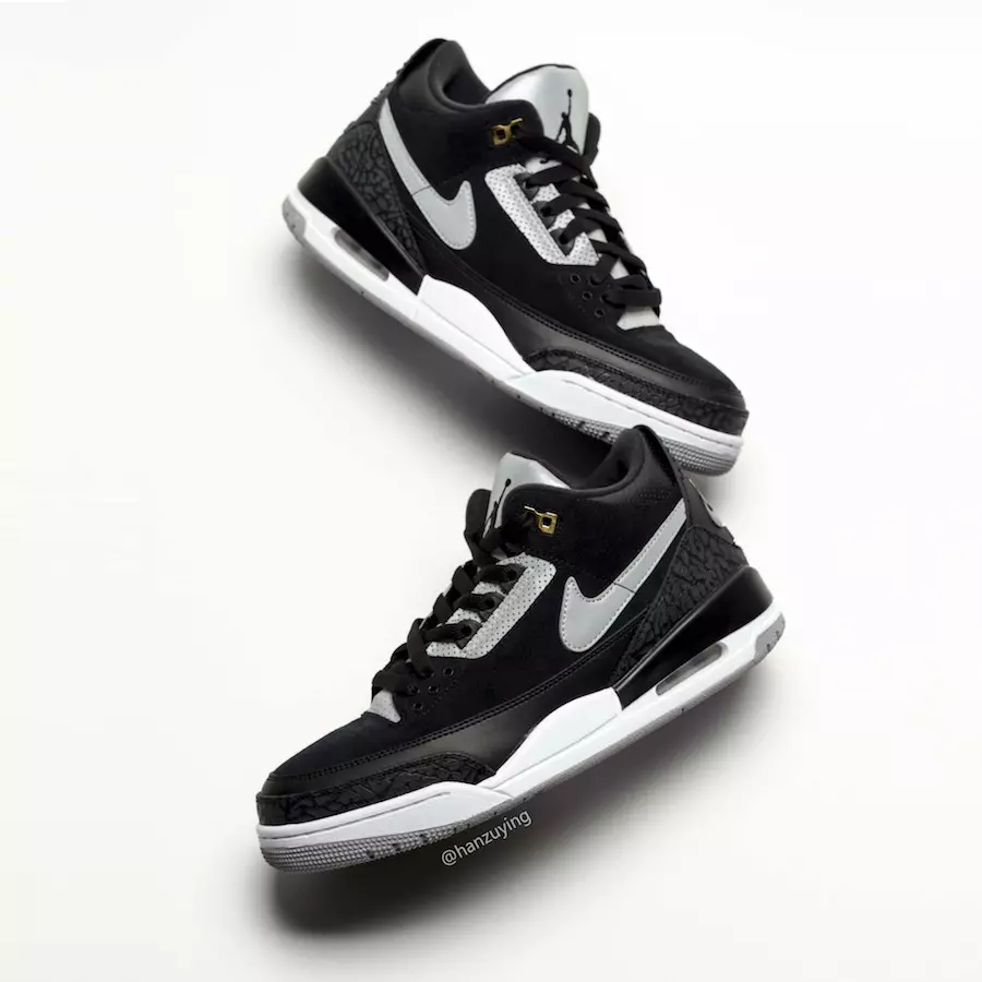 Air Jordan 3 Tinker Black Cement Data lansării CK4348-007