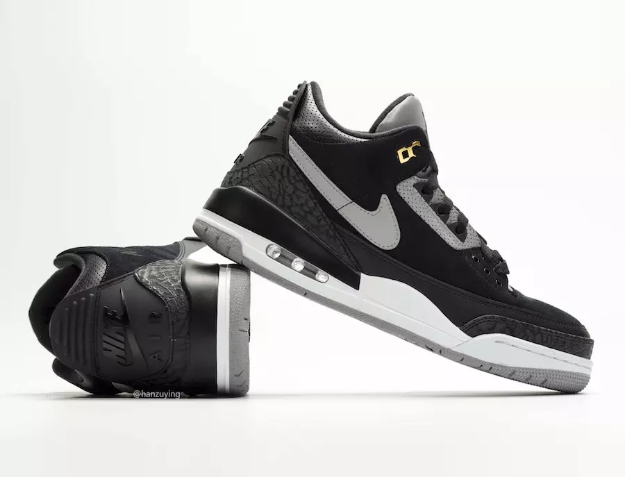 Air Jordan 3 Tinker Black Cement – Erscheinungsdatum CK4348-007