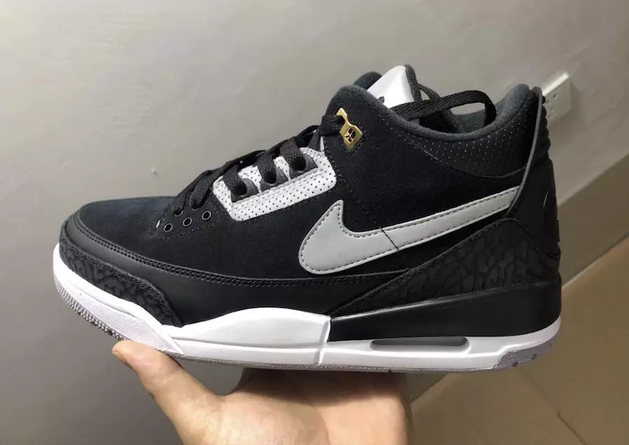 Дата выхода Air Jordan 3 Tinker Black Cement Grey Metallic Gold CK4348-007