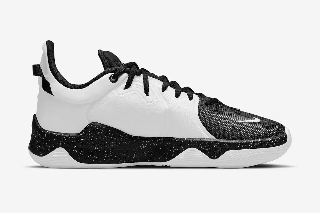 تاريخ الإصدار Nike PG 5 Black White CW3143-003