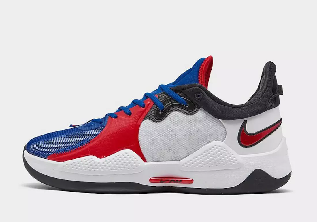 تاریخ انتشار Nike PG 5 Clippers CW3143-101