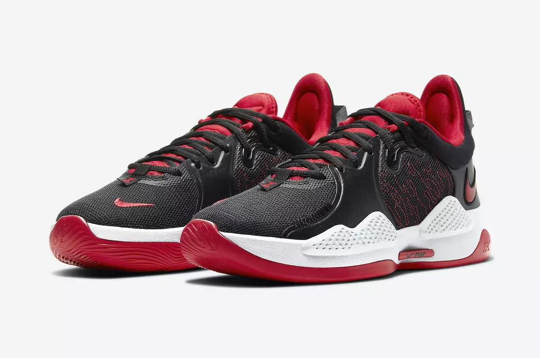 Nike PG 5 Bred CW3143-002 ဖြန့်ချိသည့်ရက်စွဲ