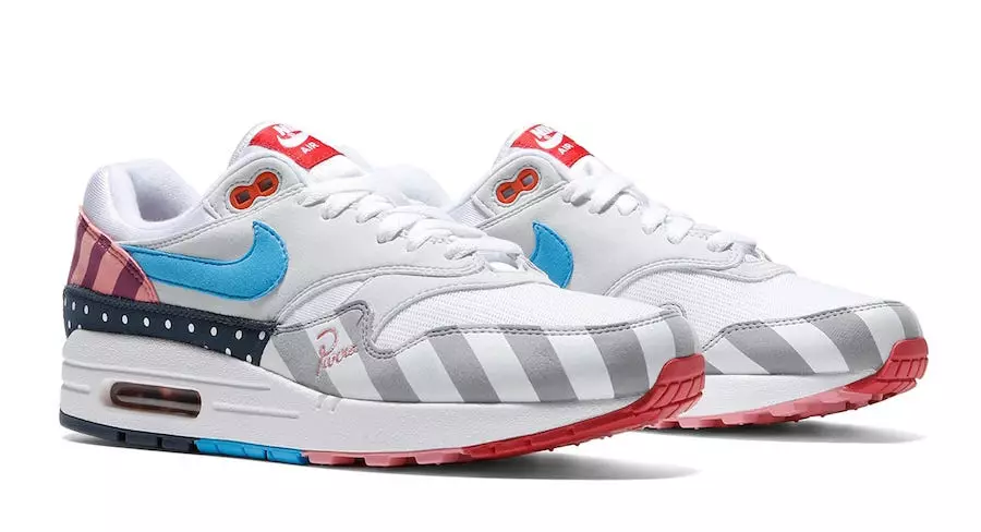 Parra Nike Air Max 1 AT3057-100 გამოშვების თარიღი