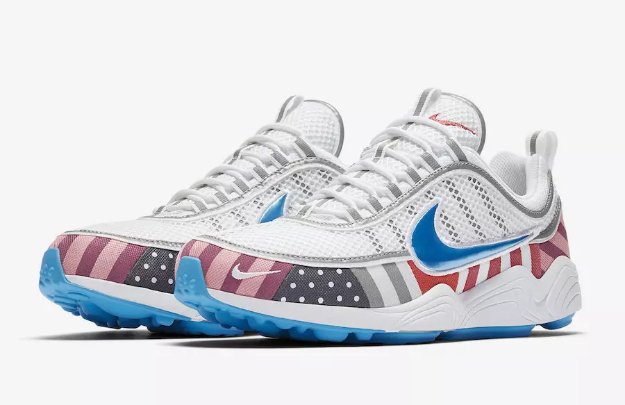 Афіцыйныя фатаграфіі Parra x Nike Air Zoom Spiridon