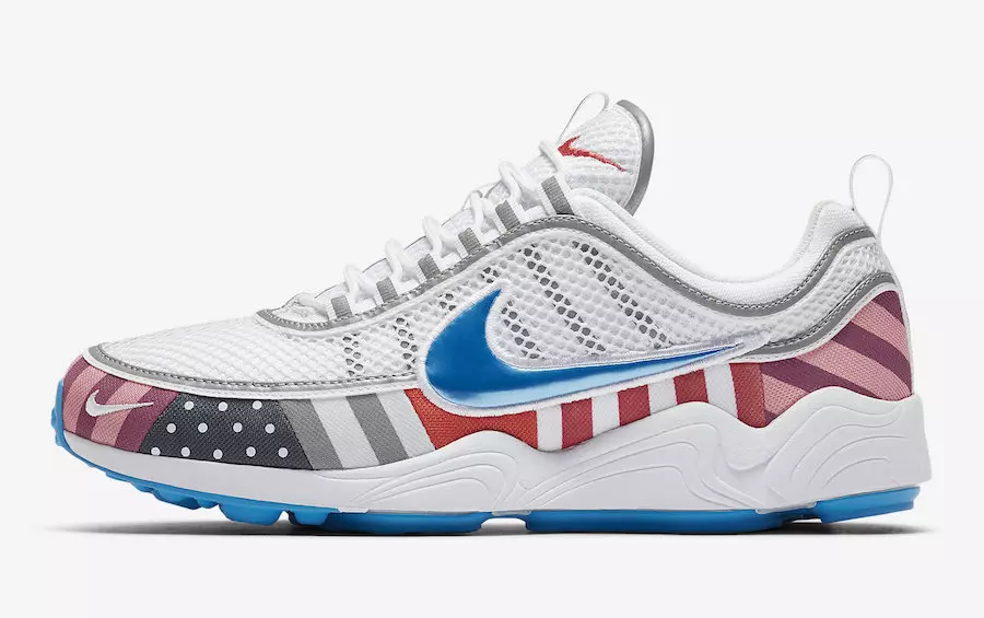 Parra Nike Air Zoom Spiridon AV4744-100 Megjelenés dátuma