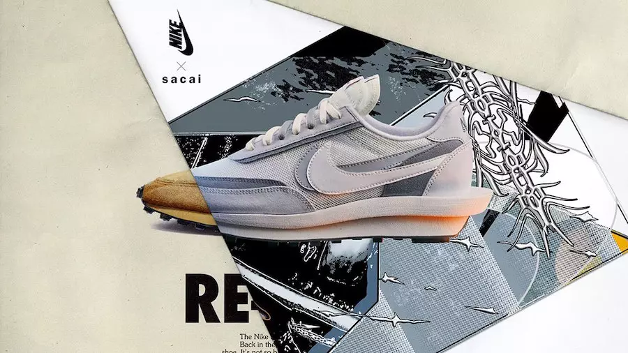 sacai Nike LDWaffle Grey Tanggal Rilis