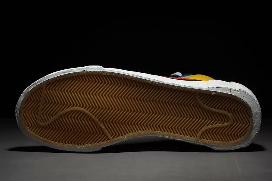 Sacai Nike Blazer Mid Yellow BV0072-700 تاریخ عرضه