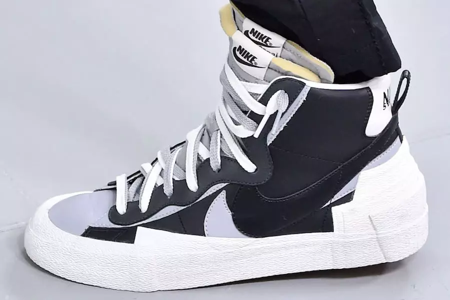 Sacai Nike Hybrid Dunk Blazer Preto