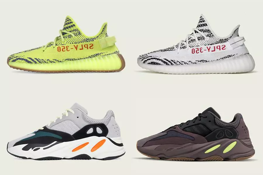 adidas Yeezy 2018 жылдың күзіне арналған резервтер