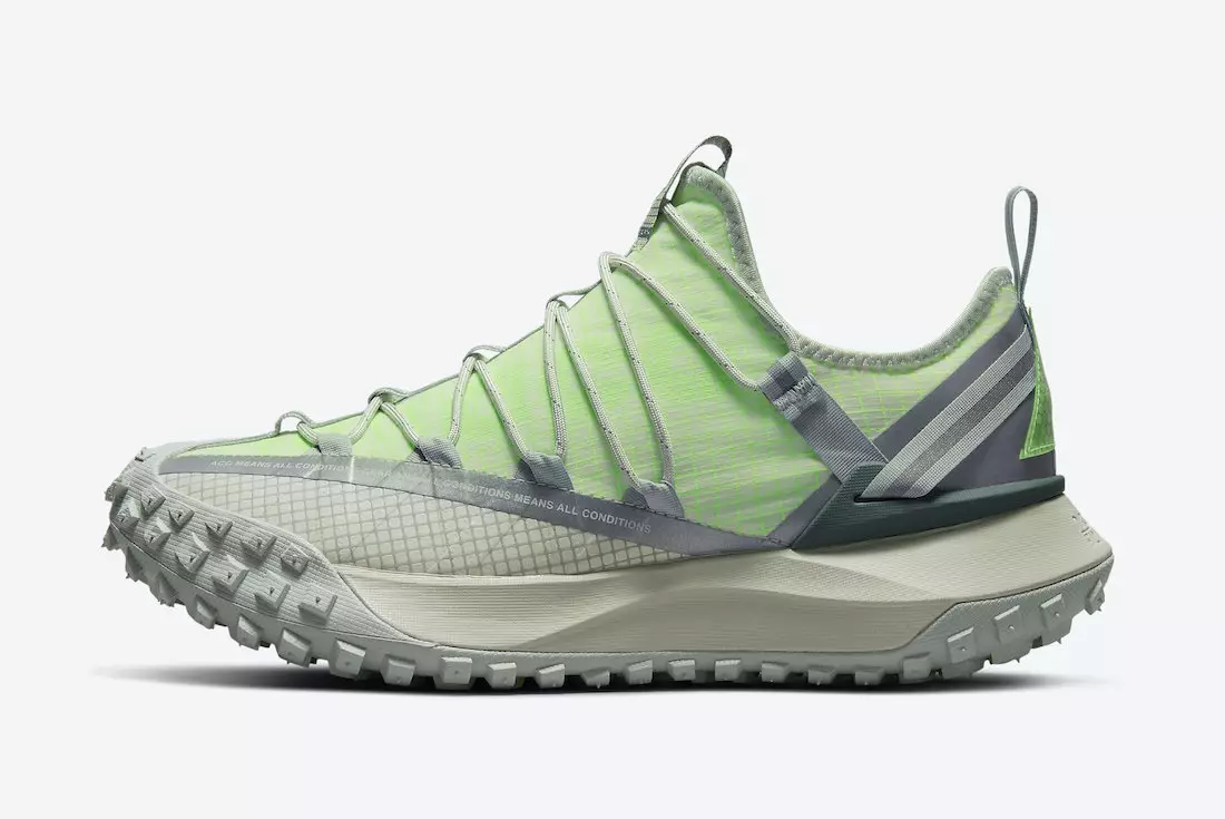 Nike ACG Mountain Fly Low Sea Glass Lime Blast DJ4030-001 Дата на издаване