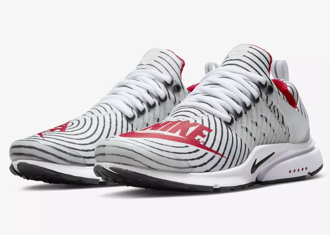 تاریخ انتشار Nike Air Presto White Black Red CT3550-101