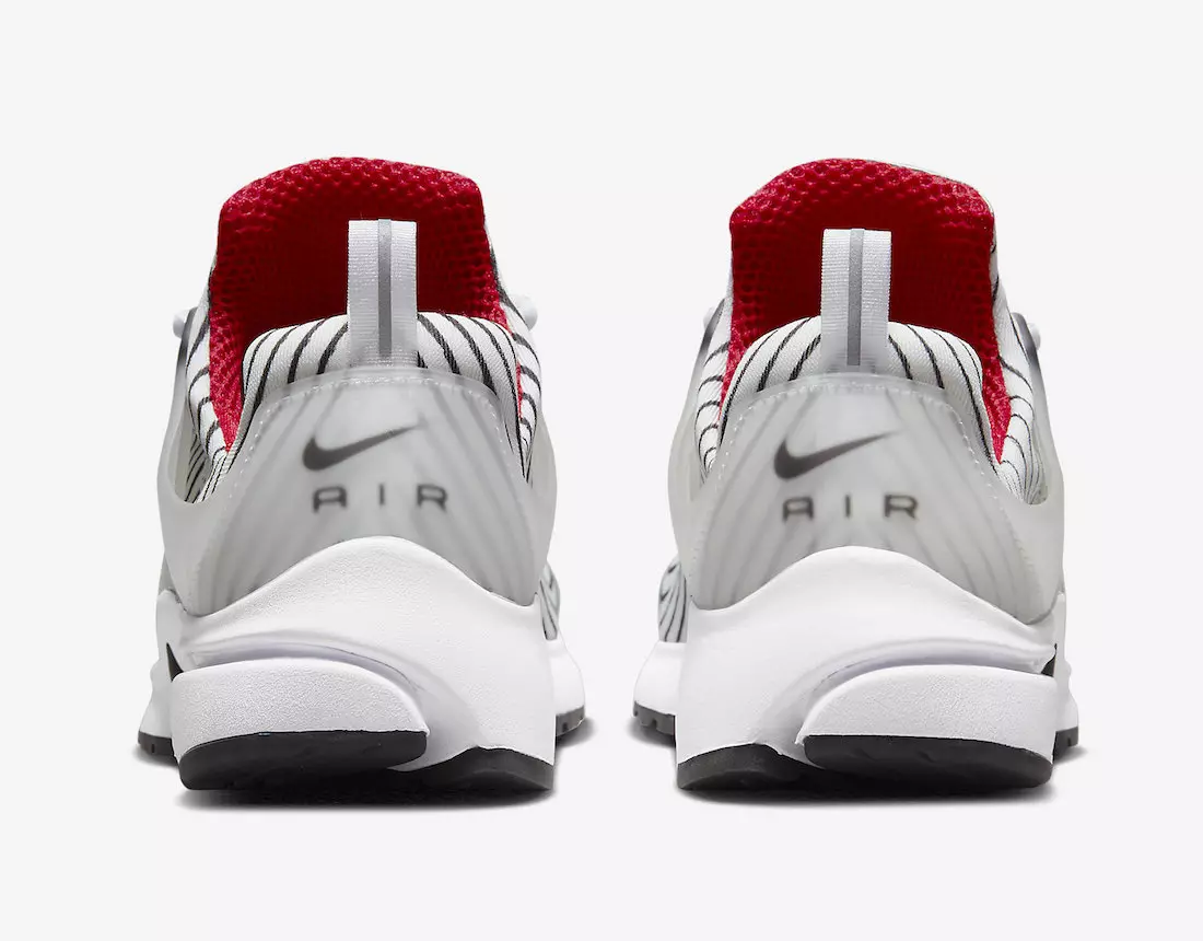 Nike Air Presto White Black Red CT3550-101 Datum izdaje