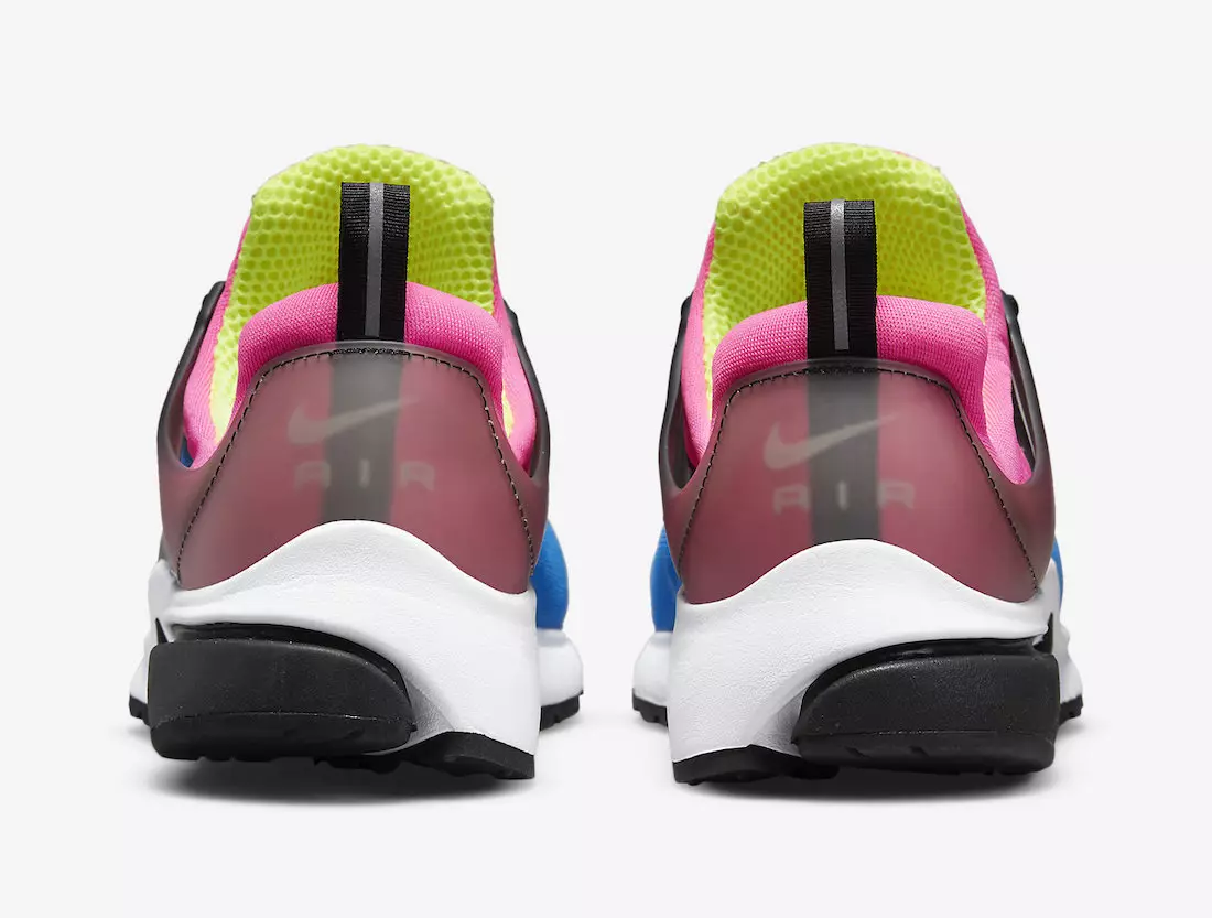 Nike Air Presto Pink Blue Volt DZ4390-400 väljalaskekuupäev