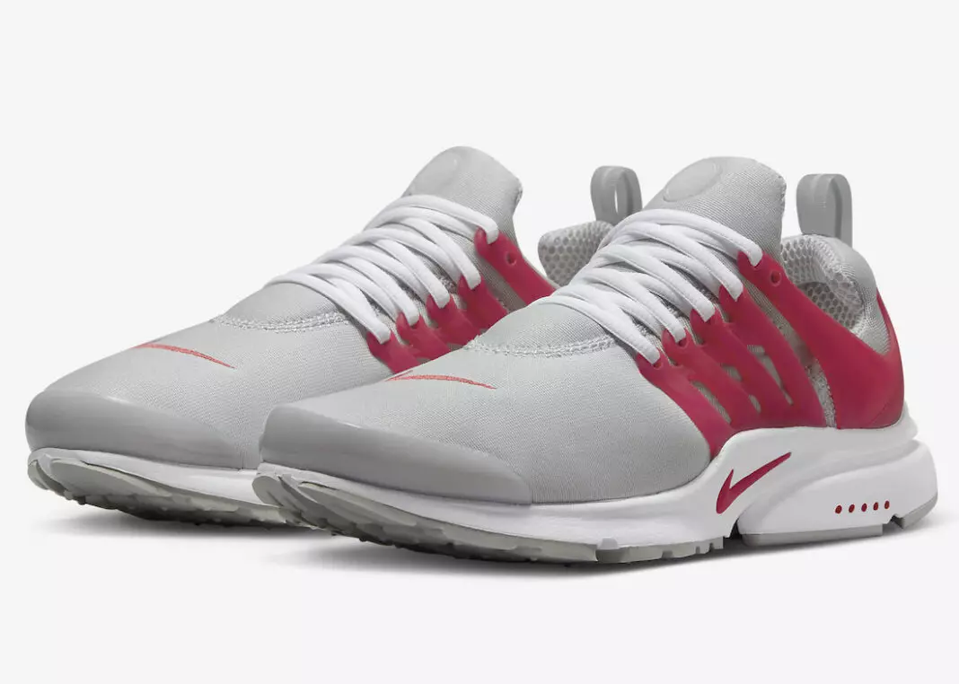 Nike Air Presto Grå Rød Hvit DX8963-001 Utgivelsesdato