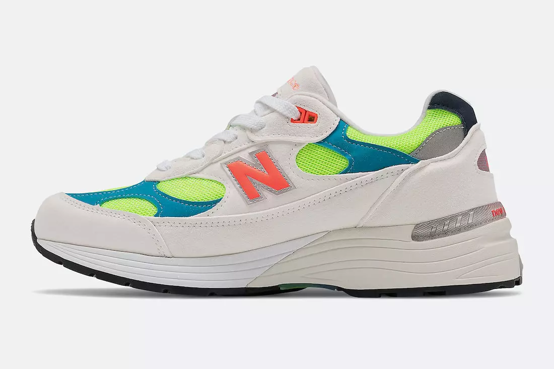 New Balance 992 Wit Groen M992DA Releasedatum