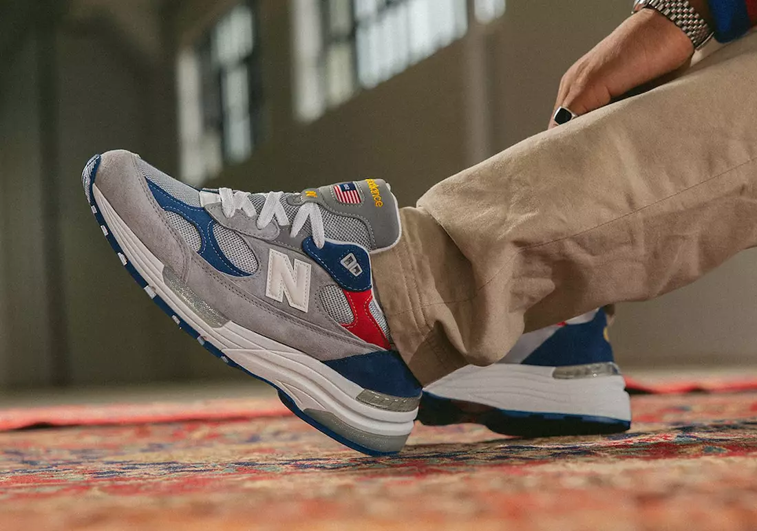 Data de lançamento do DTLR New Balance 992 Varsity