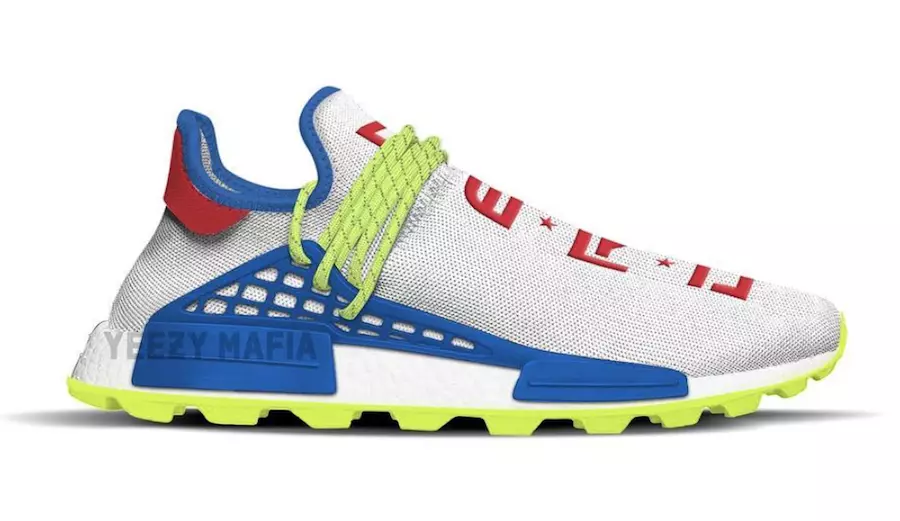 Pharrell NERD adidas NMD Hu Z104 Shaggfest Data tar-Rilaxx