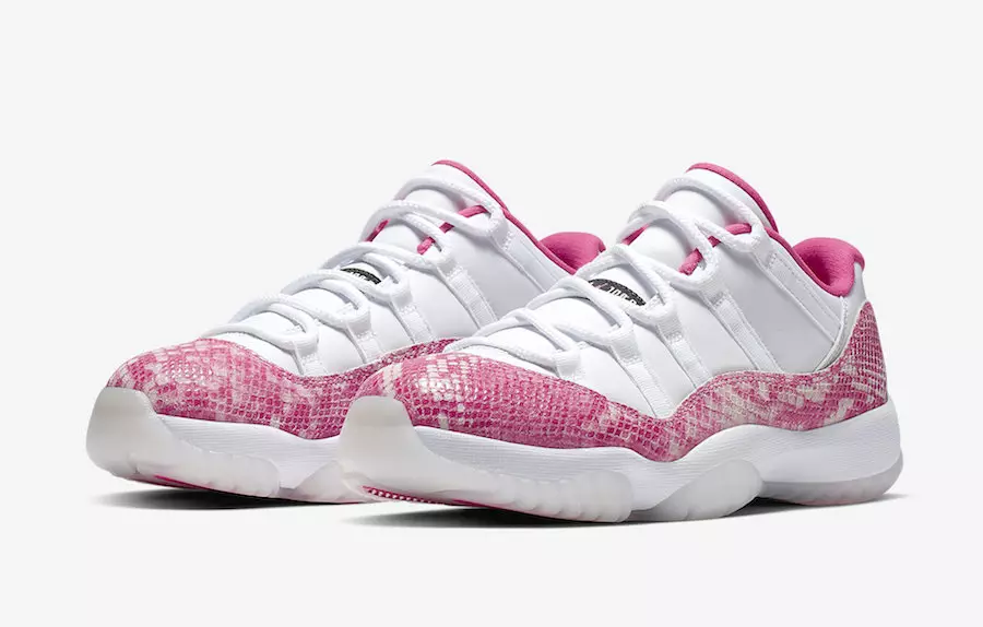 Air Jordan 11 Low Pink Snakeskin AH7860-106 Utgivelsesdato Pris