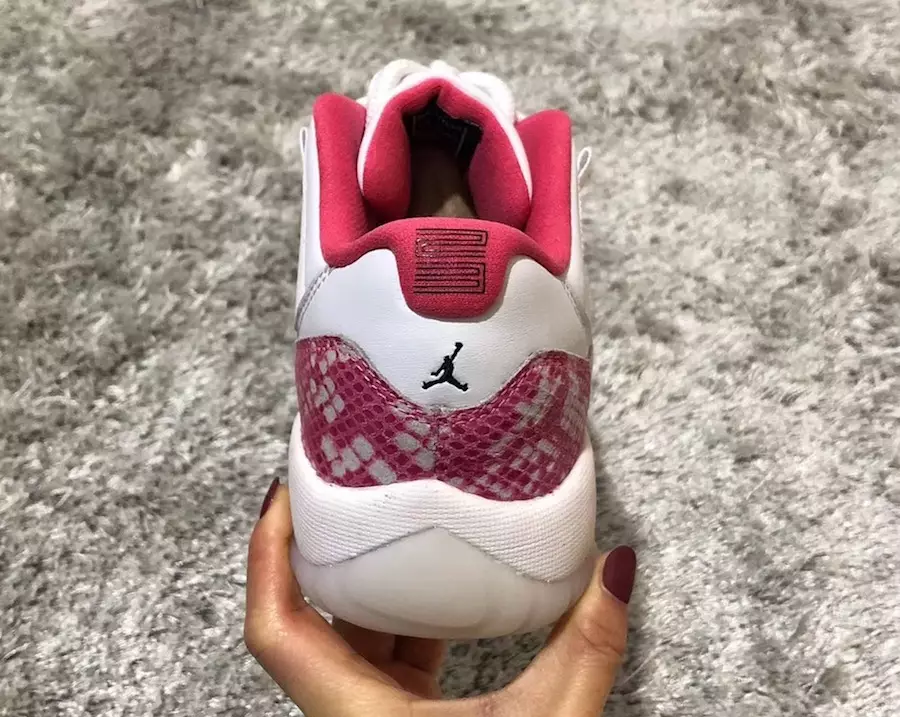 Ngày phát hành Air Jordan 11 Low Pink Snakeskin AH7860-106