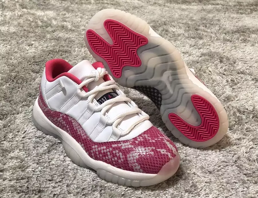 Air Jordan 11 Low Pink Snakeskin AH7860-106 Udgivelsesdato