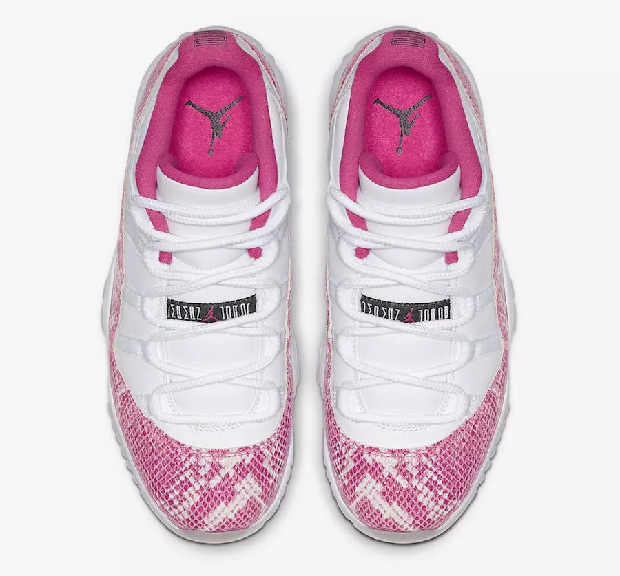 Air Jordan 11 Low Pink Snakeskin AH7860-106 Fecha de lanzamiento Precio