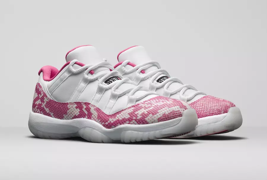 Air Jordan 11 Low White Pink Snakeskin AH7860-106 Datum vydání