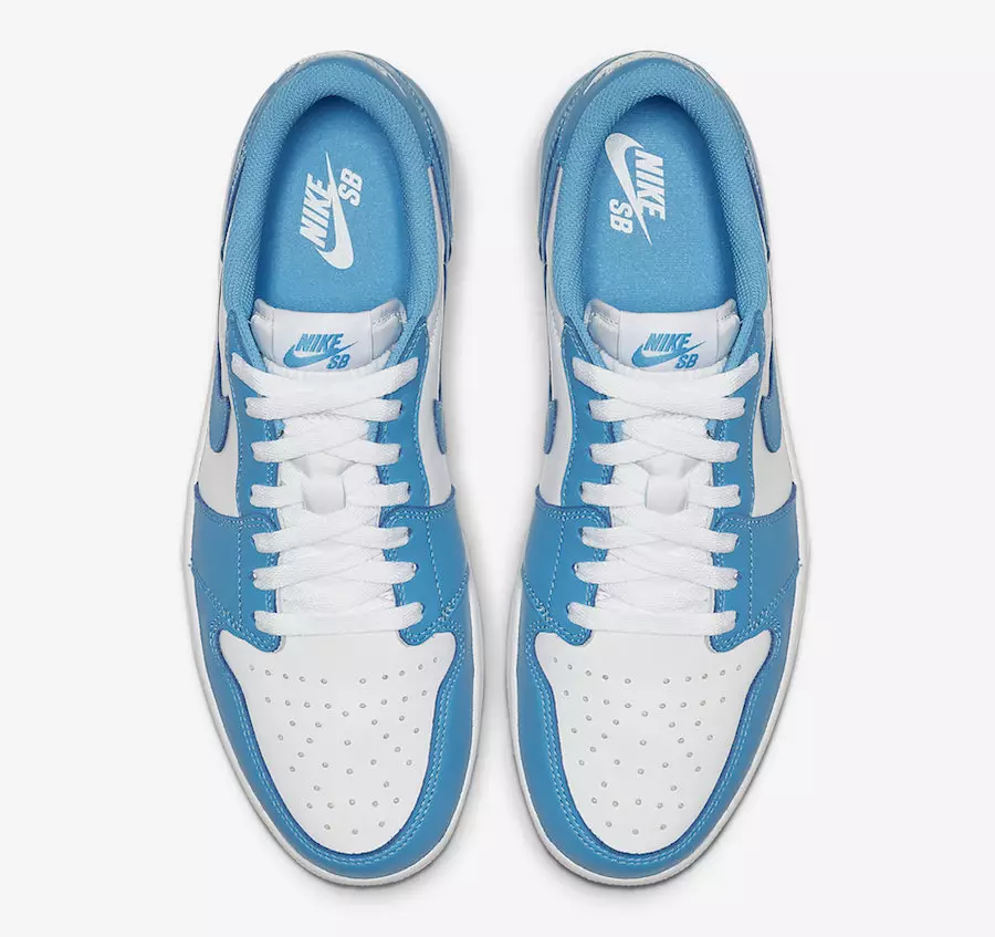 Nike SB Air Jordan 1 Low UNC CJ7891-401 Julkaisupäivä