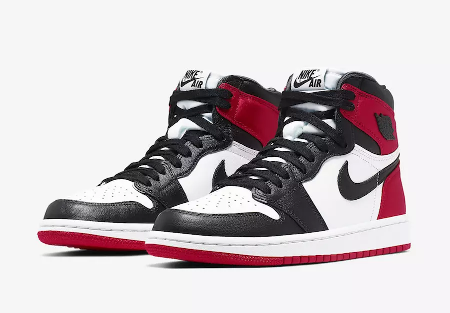 Air Jordan 1 Satin Black Toe CD0461-016 2019 Išleidimo data