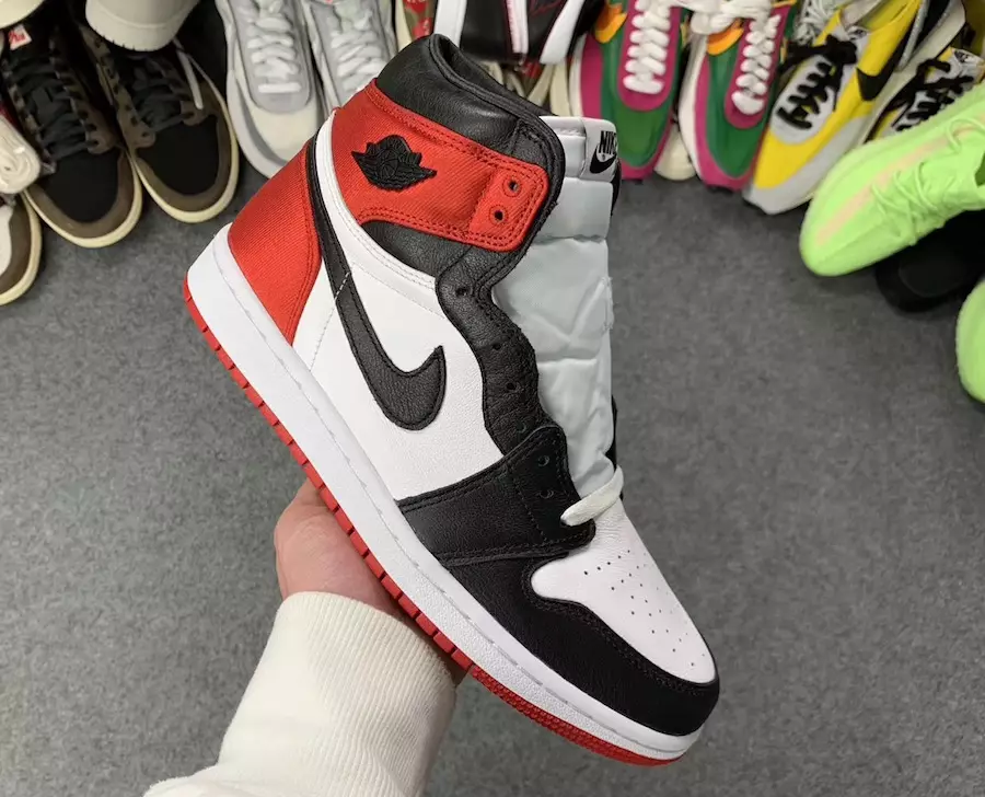 Air Jordan 1 Womens Satin Black Toe CD0461-016 Data de llançament