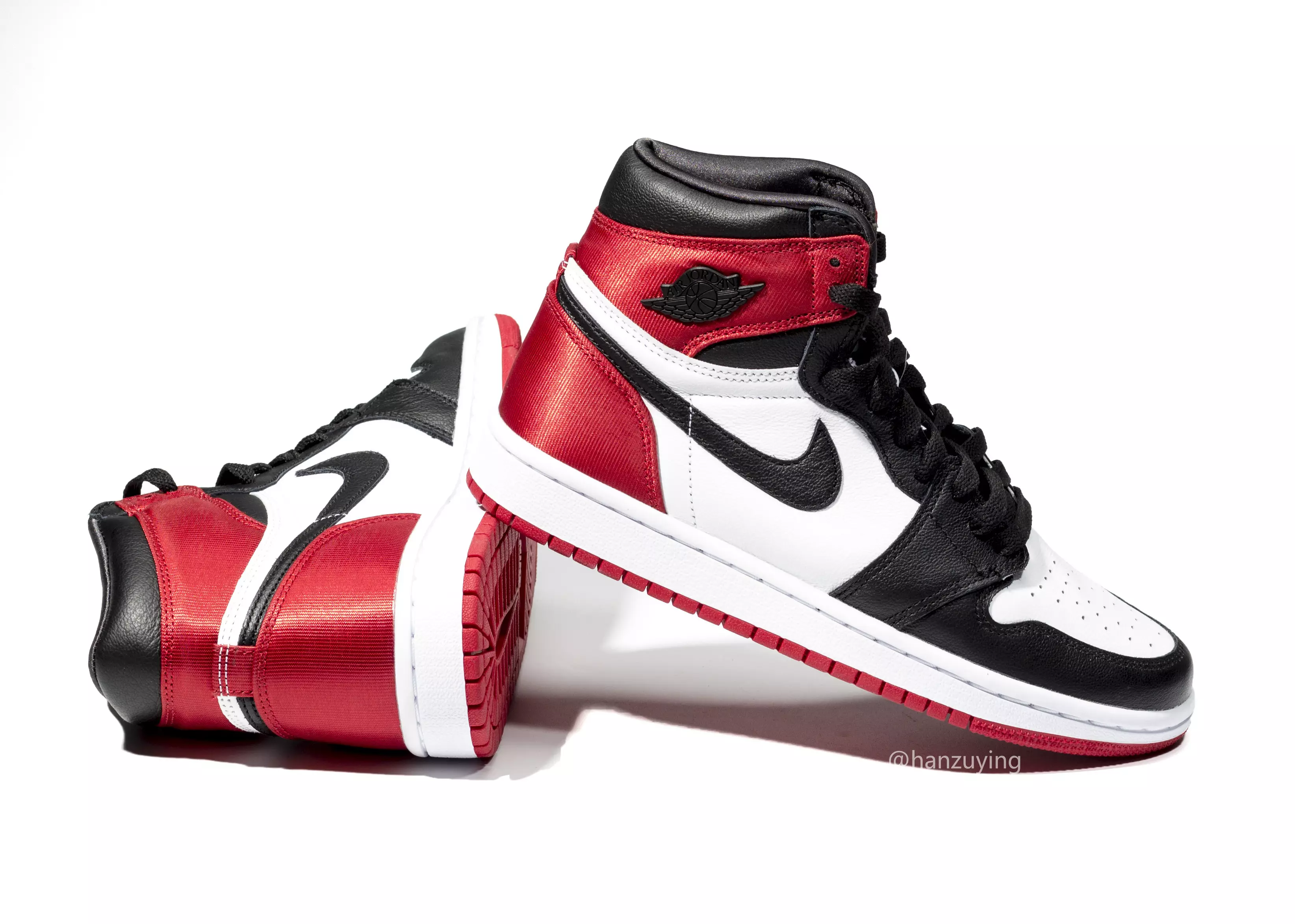 Air Jordan 1 WMNS Satin Black Toe CD0461-016 Utgivelsesdato