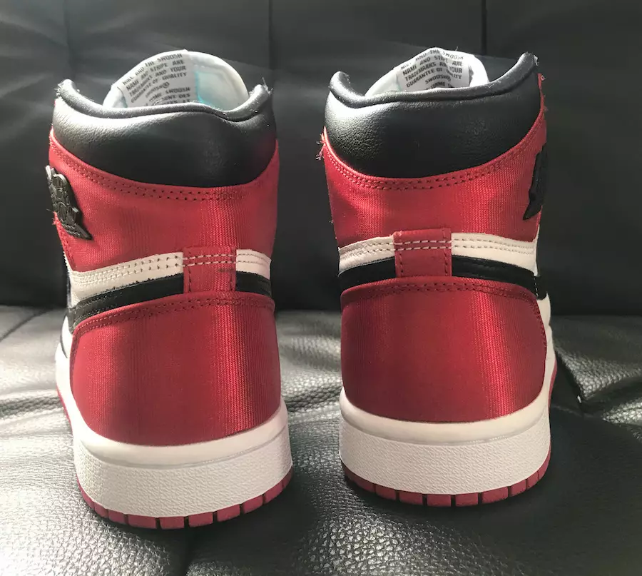 Air Jordan 1 Satin Black Toe WMNS CD0461-016 Data de llançament