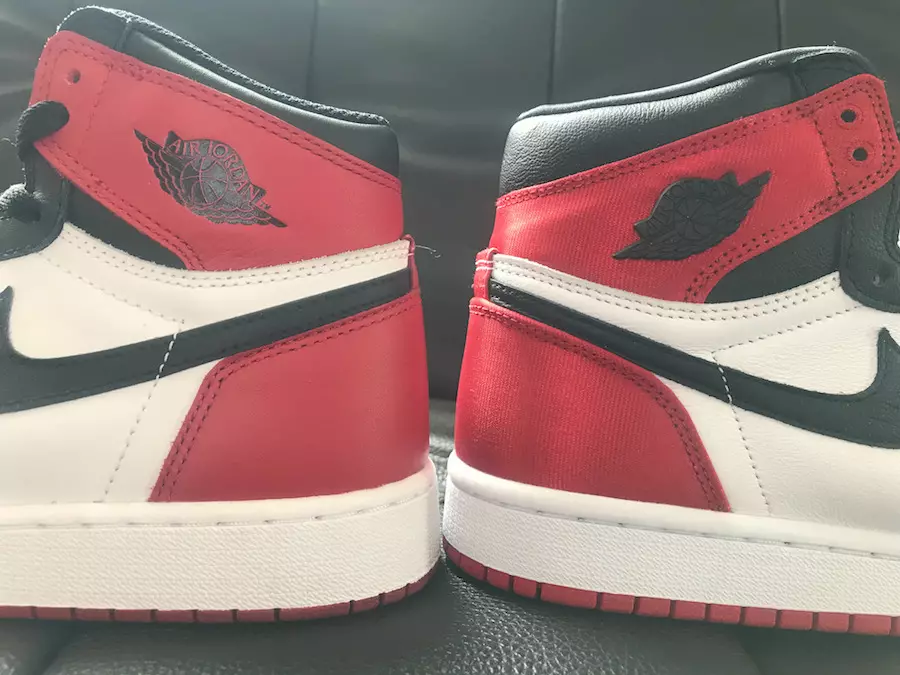 Air Jordan 1 Satin Black Toe WMNS CD0461-016 Megjelenés dátuma